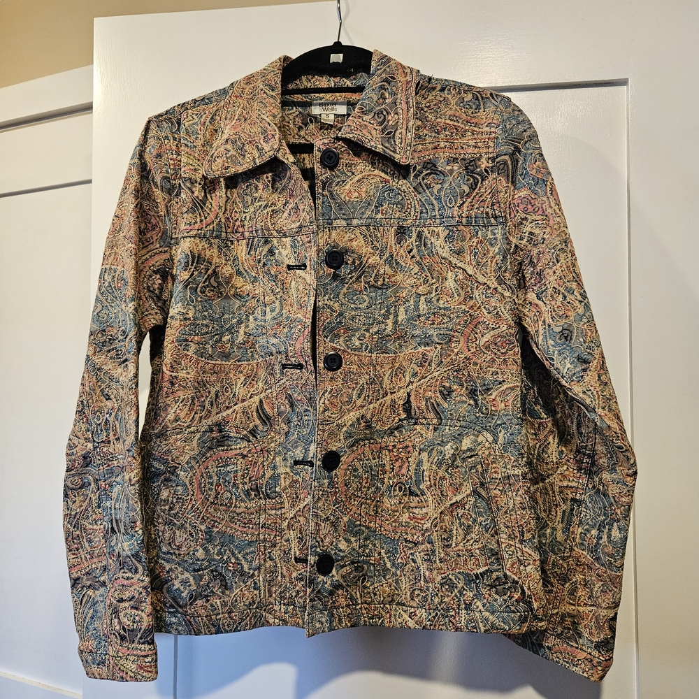 Women's Paisley Jacket - Size S